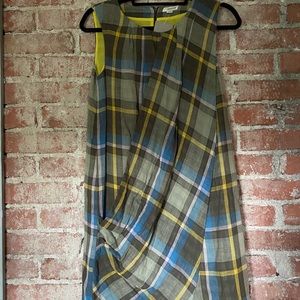 Anthropologie Storee plaid dress